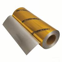 Rouleau de film laminé en aluminium, film d'emballage métallisé pour l'isolation et la réduction du bruit, utilisé dans les canalisations d'égouts