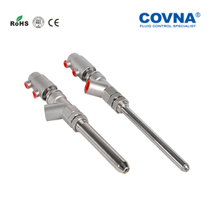 Vòi Van Nạp Ren Bằng Thép Không Gỉ Bằng Khí Nén Với Thiết Bị Truyền Động Bằng Thép Không Gỉ Vòi Rót Chất Lỏng Rượu Tràn - Product Image 3