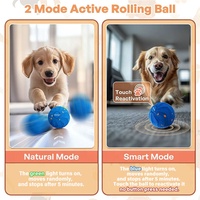 Juguete para Perro, Pelota Deportiva Recargable, Ecológica y Duradera, con Diseño Realista de Robot, Sensores Táctiles, Moderno, para Año Nuevo y Navidad