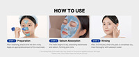 Duo de soins à domicile Medicube pour une peau impeccable : Masque facial à la boue anti-points noirs et nettoyant moussant sans pores, brosse offerte