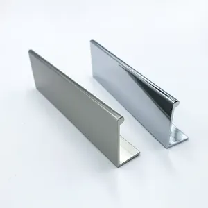 Aluminium Cabinet Kitchen High Quality Profile Edge Handle G0022 Gold Finger Pull Handles
