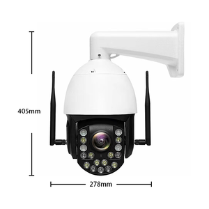 Mendukung OEM 5 megapiksel 20X Zoom Full HD WiFi PTZ kamera CCTV sistem Video pelacakan otomatis Audio dua arah kamera PTZ warna penuh - Product Image 6