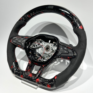<span class=keywords><strong>Volant</strong></span> en fibre de carbone forgée rouge pour Renault <span class=keywords><strong>Clio</strong></span> <span class=keywords><strong>5</strong></span> avec Alcantara, accessoires pour auto pour <span class=keywords><strong>Clio</strong></span> <span class=keywords><strong>5</strong></span>, <span class=keywords><strong>Clio</strong></span> 4, Megane, nouveau DIY - Product Image 4