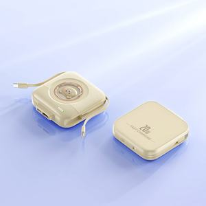 Batterie externe universelle avec câbles intégrés 20000 mAh 10000 mAh, charge rapide 10W, mini batterie de secours - Product Image 5