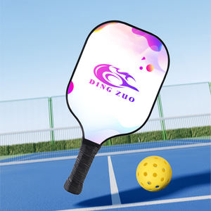 ไม้เทนนิสไม้คุณภาพสูงแบบ OEM/ODM พร้อมโลโก้สั่งทำพิเศษ อุปกรณ์ฝึกซ้อมและเล่นเพลย์บอล ไม้เทนนิส Padel โครงสร้างโลหะ - Product Image 3