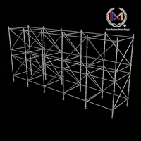 Estructura de Andamio de Acero Resistente para Montaje de Altavoces Line Array en Conciertos al Aire Libre