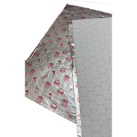 Papier d'aluminium en nid d'abeille pour l'emballage des hamburgers et des kebabs