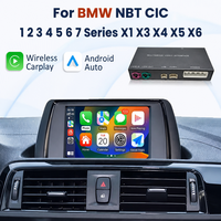 CarPlay Inalámbrico, Android Auto, Bluetooth 5.0, Sistema NBT, Navegación con Función de Espejo, Soporte UART/CAN para BMW Serie 1/2/3/4/5