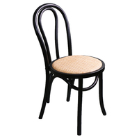 Chaise de jardin confortable pour restaurant extérieur et hôtel, chaise de table de restaurant extérieur en rotin nordique, chaise en rotin PE