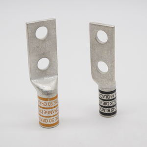 Koperen compressie-krimpterminalconnectoren Smalle tong Twee gaten Lange cilinder Vervang YA8C2NT YA6C2NT YA4C2NT YA2C2NT YA1C2N - Product Image 2