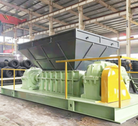 Broyeur de pneus usagés haute performance pour le broyage et le recyclage de pneus entiers