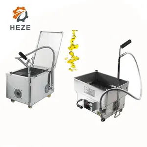 Hot Sale CE Certification Mini Deep Fryer Cooking Oil Filter Machine Waste Cooking oil filter