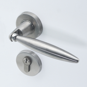 Poignée de levier de porte en acier inoxydable 304 adaptée à la porte en bois de style suisse - Product Image 2