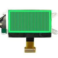 Écran LCD graphique éliminer au soleil, 128x64, jaune et vert, affichage LCD