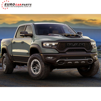 Upgrade-Kit Für Dodge Ram 1500 PP-Material 2019-2023 Stoßstangen haube Lichter Kotflügel Seitens tufe alt bis neues Facelift-Bodykit