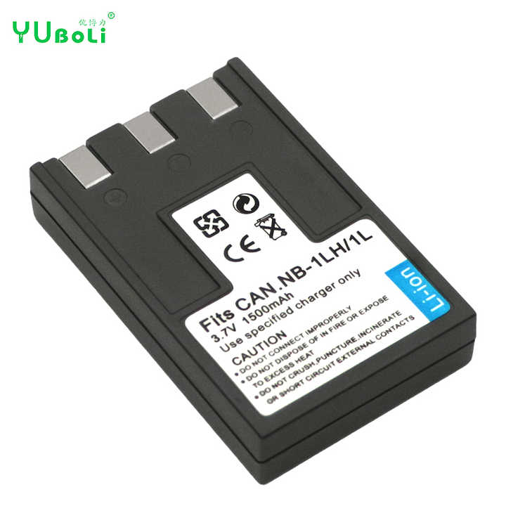 Camera Battery for Canon NB-1LH PowerShot S100 S230 S300 NB-1L