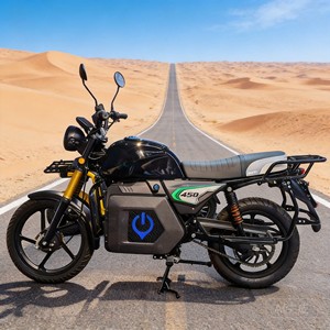 Motocicleta Eléctrica E46B <span class=keywords><strong>Scrambler</strong></span>, 9kW de Potencia Pico, Motor de Tracción Media, Alto Torque, Bicicleta Eléctrica - Product Image 6