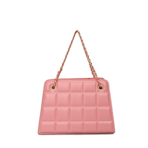Bolso Bandolera para Mujer con Textura a Cuadros, Diseño Cuadrado Pequeño y Cadena de Hombro, Estilo Moderno, Superventas 2026 - Product Image 2