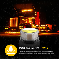 DXZ JB-8T-336 24V 16W 336LED IP65 Étanche 3 fils ABS Feu de signalisation pour la rénovation/amélioration des voitures/motos/camions