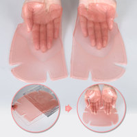 Étiquette privée personnalisée, lot de 100 pièces, hydratant des plantes à base de feuille Hydrogel de collagène, rehausseur de fesses