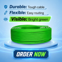 Câble réseau torsadé en cuivre sans oxygène de qualité supérieure, isolé PE, pour l'installation et la transmission de données en intérieur et en extérieur