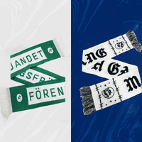 Écharpe de Supporter en Acrylique Jacquard Tricotée Longue Personnalisée Premium pour Clubs de Football Adulte Unie