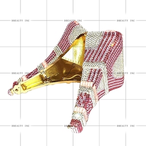 Pochette de Soirée Scintillante pour Femme avec Strass et Cristaux, Sac à Main Éblouissant pour Anniversaire et Cocktail - Product Image 4