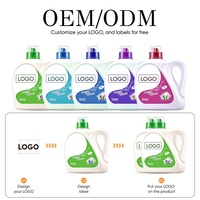 Détergent liquide pour le nettoyage des vêtements, fabrication DEM&OEM, marque privée, parfum et couleur personnalisés, approvisionnement en vrac