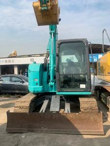 Kobelco sk75sr escavadeiras usadas sk75sr Escavadeiras de lagartas sk75sr mini escavadeiras 7ton Preço baixo Boa qualidade Retroescavadeira - Product Image 6