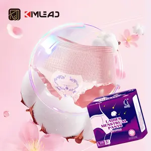 Kimlead girls sanitary napkin ultra thin menstrual pant sanitary pads/pants from japan menstrual pants women