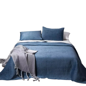 Ensemble <span class=keywords><strong>de</strong></span> literie <span class=keywords><strong>de</strong></span> luxe en velours Design somptueux <span class=keywords><strong>housse</strong></span> <span class=keywords><strong>de</strong></span> <span class=keywords><strong>couette</strong></span> <span class=keywords><strong>et</strong></span> taie d'oreiller ensembles <span class=keywords><strong>de</strong></span> <span class=keywords><strong>couette</strong></span> doux <span class=keywords><strong>et</strong></span> chauds Techniques tissées - Product Image 1