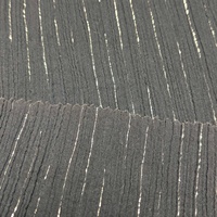 Tissu crêpe 100% coton à texture respirante et douce uni et imprimé pour la production de vêtements personnalisés