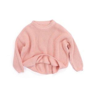 Pull côtelé pour bébé fille, haut tricoté pour enfants, garçons, nourrissons et tout-petits, collection hiver automne - Product Image 5