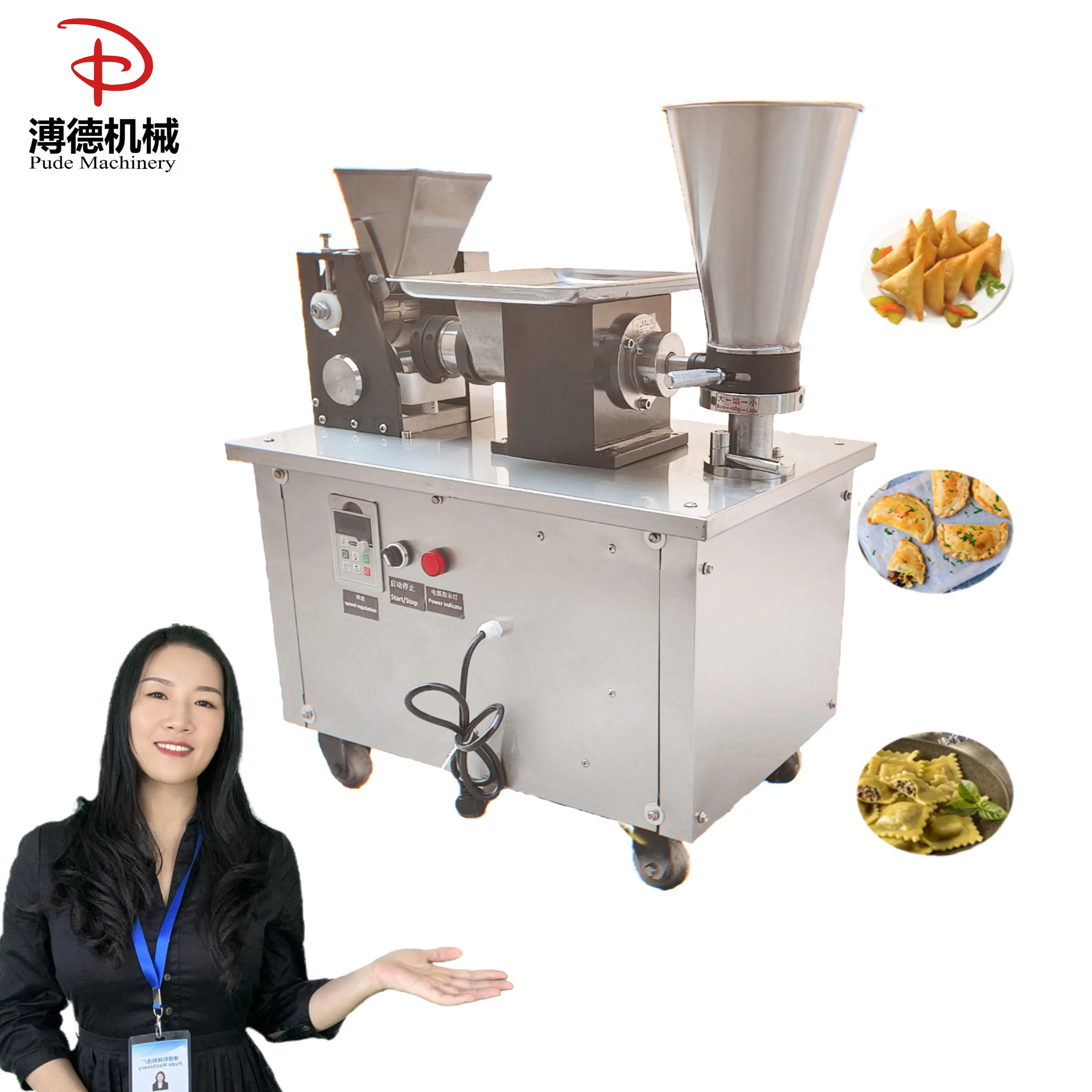 Samosa patti making machine full automatic dumpling machine ravioli machine for home