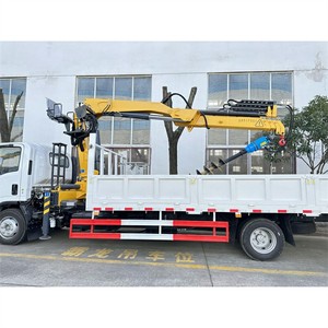 ราคาโรงงาน รถบรรทุก ISUZU 4X2 ติดเครนขนาดเล็กพร้อมดอกสว่าน - Product Image 6