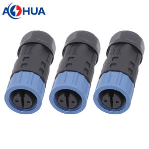 Conector Circular Impermeable de 3 Pines Macho y Hembra <span class=keywords><strong>AHUA</strong></span> M15 - Product Image 2