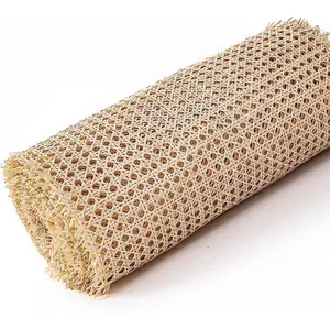 Manufacturer Natural Color Rattan Core Webbing Raw Material Weave Bamboo for furniture decoration and rattan chairs