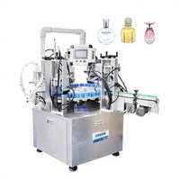 Machine de remplissage rotative pneumatique entièrement automatique SIPUXIN pour huile chimique et brume corporelle de sertissage chimique