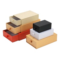 Boîte en carton rigide recyclable avec insert en mousse, estampage à chaud, logo personnalisé, pelliculage brillant pour emballage de bijoux et de montres