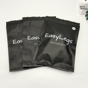 Bolsas de Embalaje de Papel de Aluminio con Cierre de Cremallera, Color Negro Mate Plateado, para Almacenamiento de Alimentos Doypack Mylar - Product Image 6