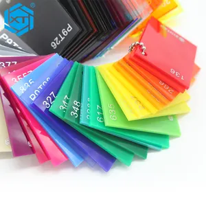 Xintao Free Sample Customized Color Swatches Acrylic Plastic Sheet