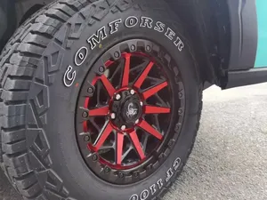 Rines de Acero de 17 Pulgadas, 8.5J, Color Negro, 6*139.7 5*127, Construcción de Aleación, Repuesto/Reparación, Ajuste Universal <span class=keywords><strong>4X4</strong></span> para Jeep - Product Image 5