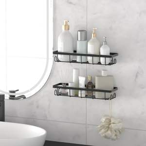 ชั้นวางของติดผนังในห้องน้ำ ชั้นวางแบบลอยตัว ตะกร้าแขวนอ่างอาบน้ำ ชั้นวางเก็บแชมพู ชั้นวางของในห้องน้ำ - Product Image 3