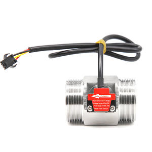 YF-DN32S 304 Ss Roestvrij Staal + Pom 3 ~ 120l/Min Roestvrijstalen Hal Sensor Waterstroom Sensor Turbine Debietmeter - Product Image 3