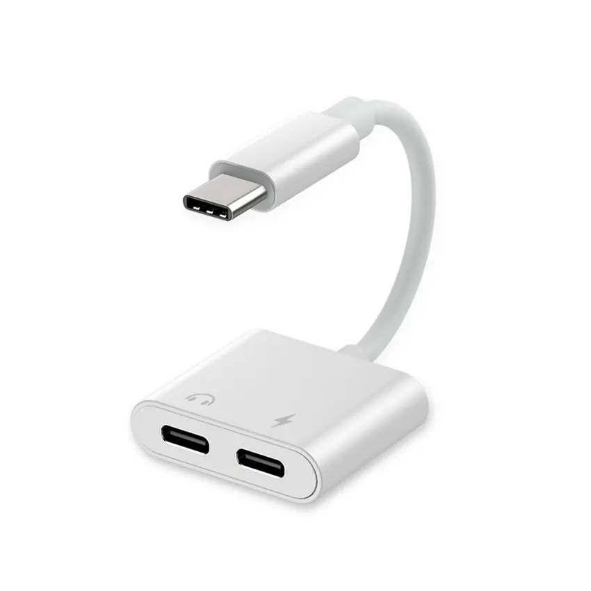 Dropshipping C 유형 3.5mm AUX 헤드폰 오디오 잭 어댑터 케이블 USB-C 헤드폰 잭