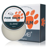 Baume pour pattes bio vegan personnalisé avec logo pour chiens et chats, hydrate et protège la peau endommagée, crème réparatrice pour animaux de compagnie