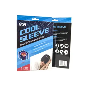CSI wiederverwendbare heiß-kalt-gel-kompresspackung Migräne-Lifterung Hut Eismaske Kaltkappe individualisierter Kopfbedeckung