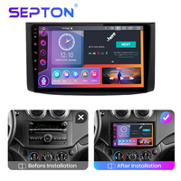 Autoradio stéréo Android Caméra de voiture Navigation GPS Écran tactile Audio de voiture pour Chevrolet AVEO T250 2006 - 2012