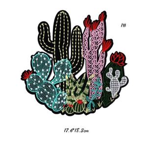 Wholesale Custom Cactus <b>Patch</b> for Clothes Iron on Plant Embroidered <b>Patches</b> Custom Embroidery <b>Patch</b> Badge Diy Accessary - Product Image 4