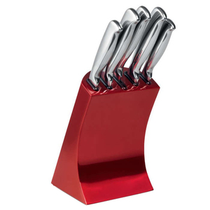 Nhà Bếp Chuyên Nghiệp Dao Set Hollow Xử Lý Với Màu Thép Không Gỉ Dao Đứng - Product Image 2
